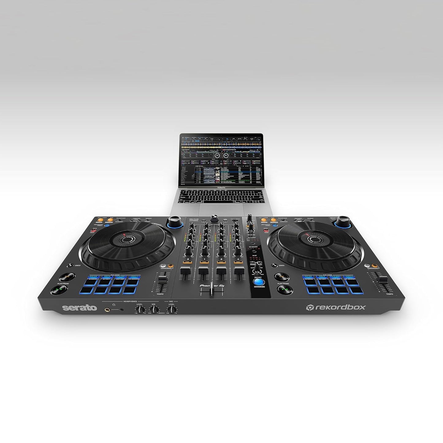 Pioneer DJ DDJ-FLX6-GT 4-deck Rekordbox and Serato DJ Controller - Graphite