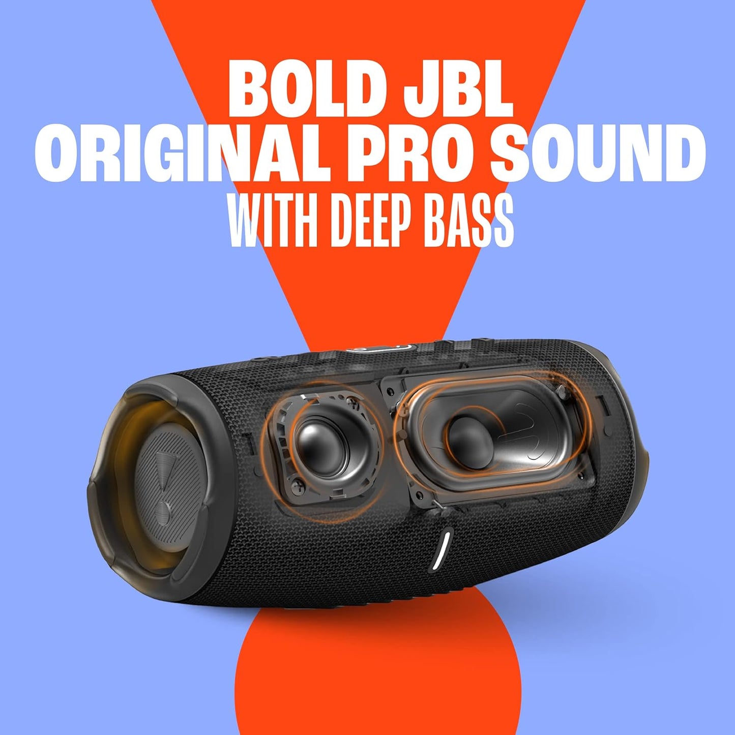 JBL Charge 5 Wi-Fi, Wireless Portable Bluetooth Speaker, Original Pro Sound, 20 Hours Playtime, Deep Bass, Built-in Powerbank, Wi-Fi with AirPlay, IP67 Water & Dustproof, One App (Black)