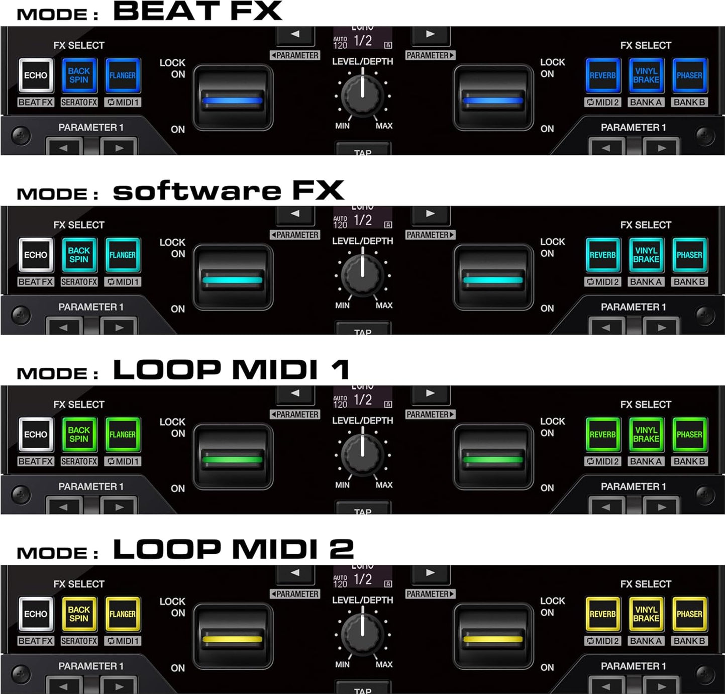 Pioneer DJ DJM-S7 2-channel Mixer for Serato DJ