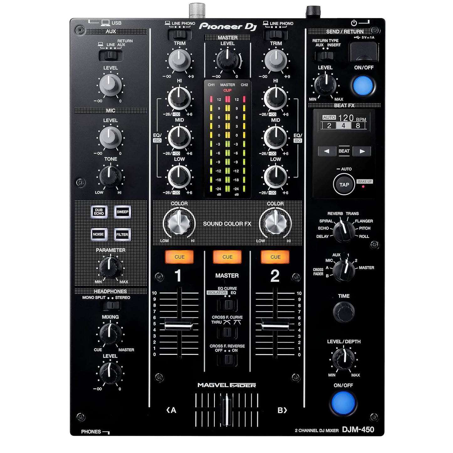 Pioneer DJ DJM-450 DJ Mixer