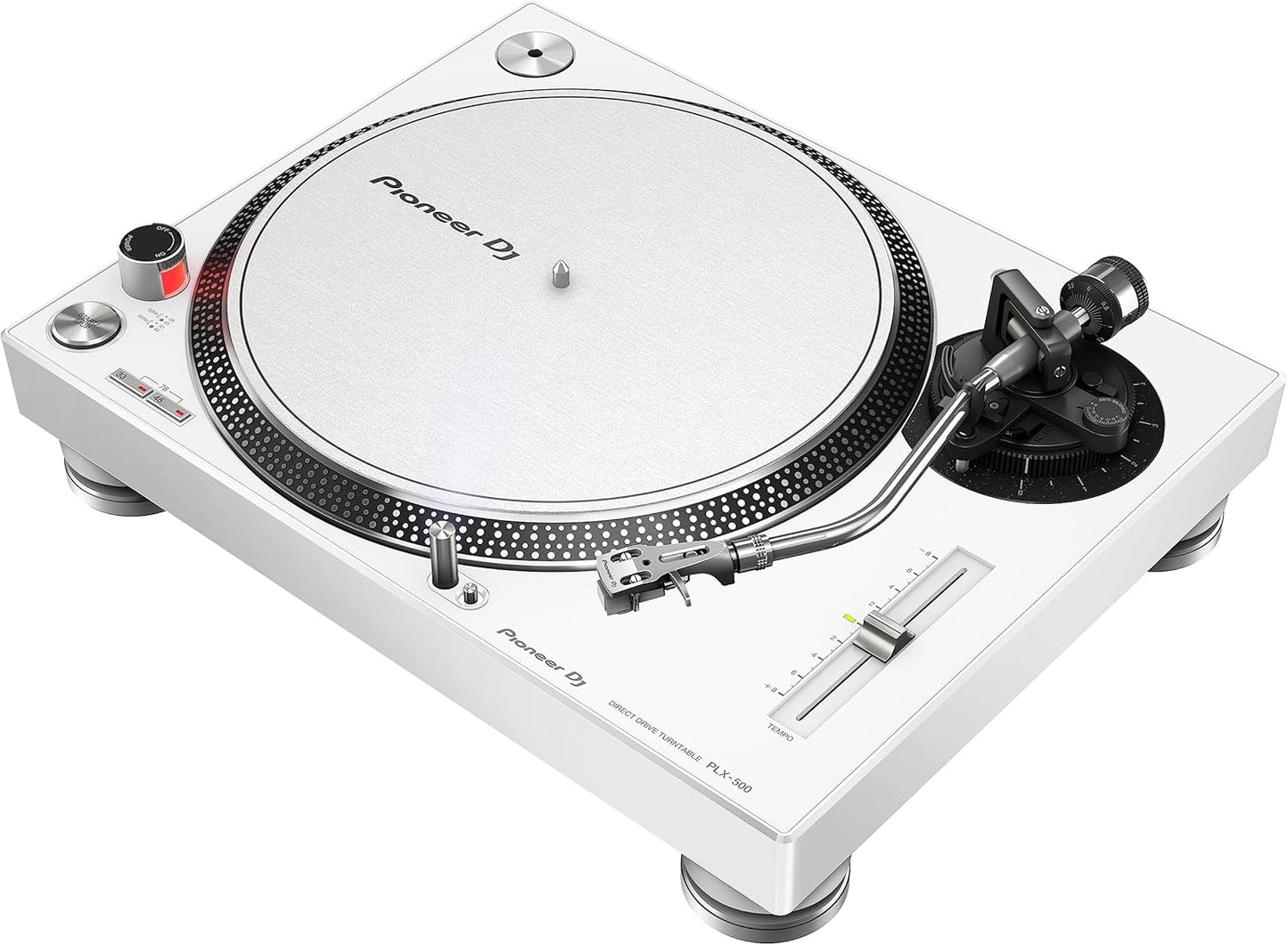 Pioneer DJ PLX-500 Direct Drive Turntable - White