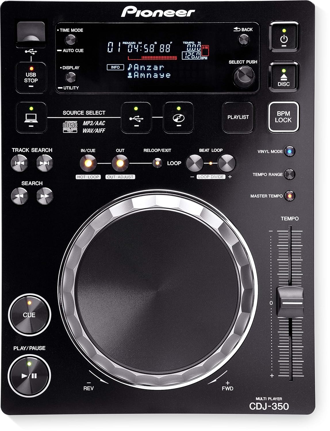 Pioneer CDJ-350 Digital Multi Player