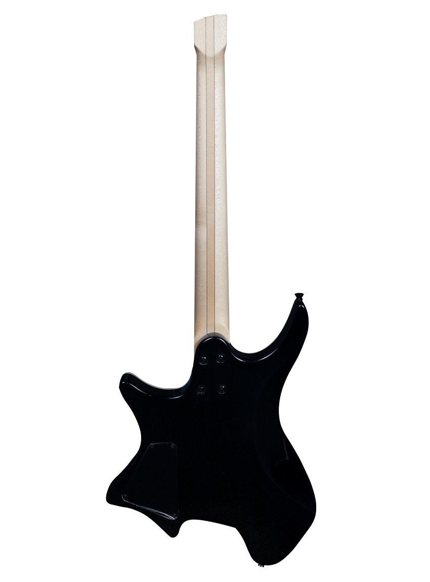 Hertz Astra Headless Electric Guitar - Black