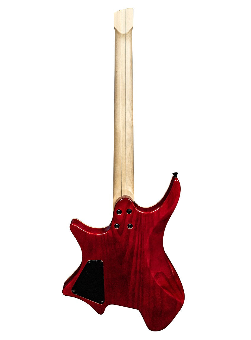 Hertz Astra Headless Electric Guitar - Red