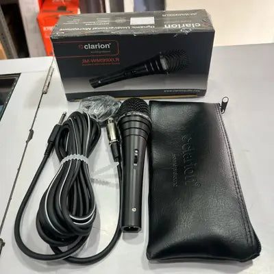 Clarion wired microphone karaoke JM-WM99XLR Dynamic Unidirectional Microphone