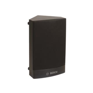 Cabinet loudspeaker 6W, corner, black