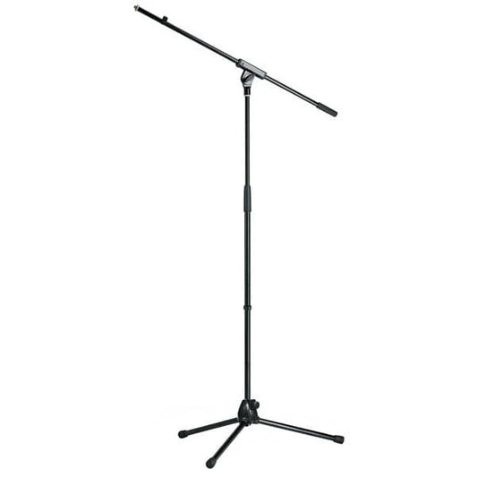 Konig & Meyer  3/8" Black 21070-300-55, Mic Stand with Boom Arm,