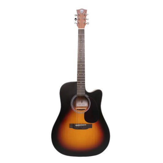 techno Semi Acoustic Guitar TM-440C SB