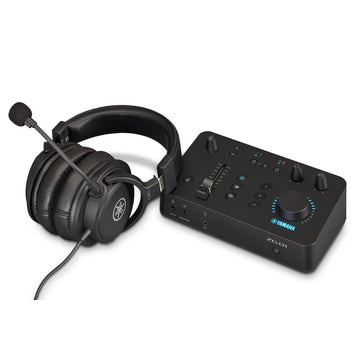 Yamaha ZG01 Pack Gaming Mixer & Headset Pack for Voice Chat and Game Streaming