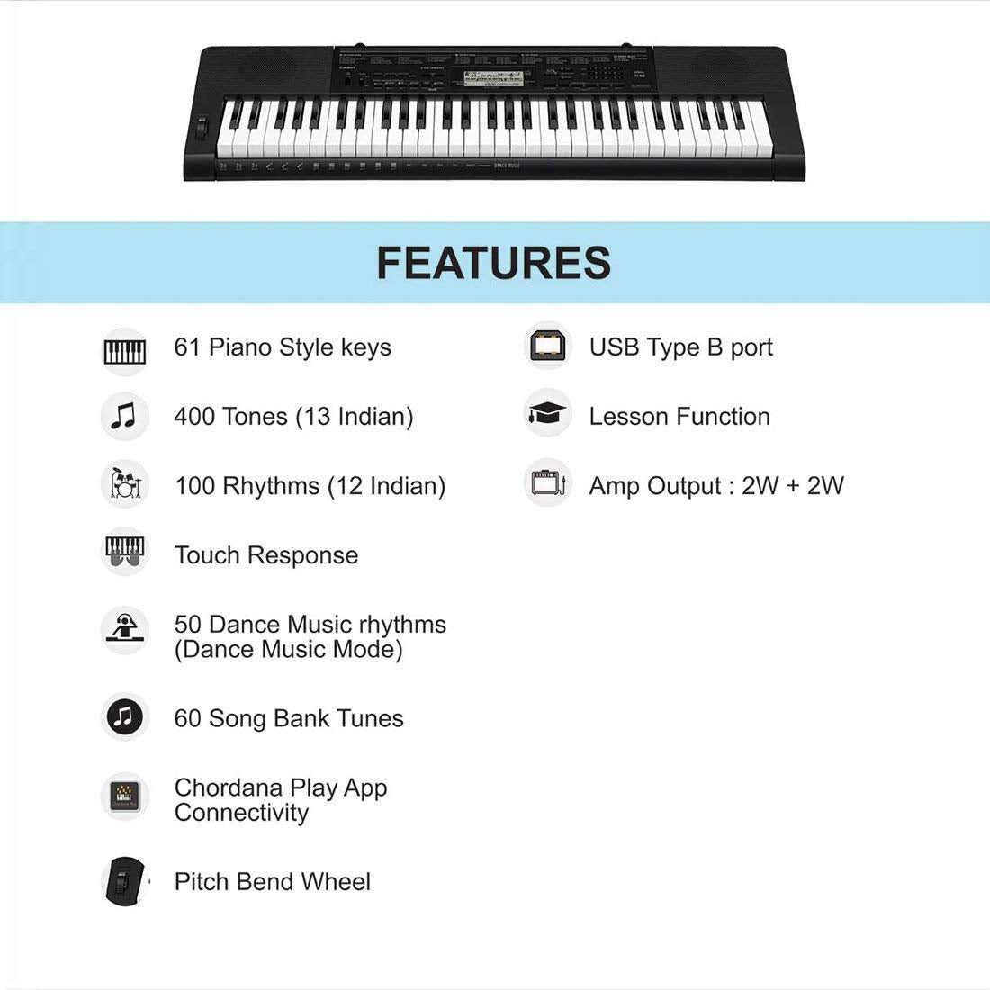 Piano casio ctk clearance 3500