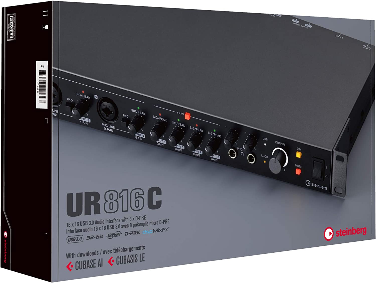 Steinberg UR816C 16x16 USB 3.0 Audio Interface with Cubase AI and Cuba–  Marik Music