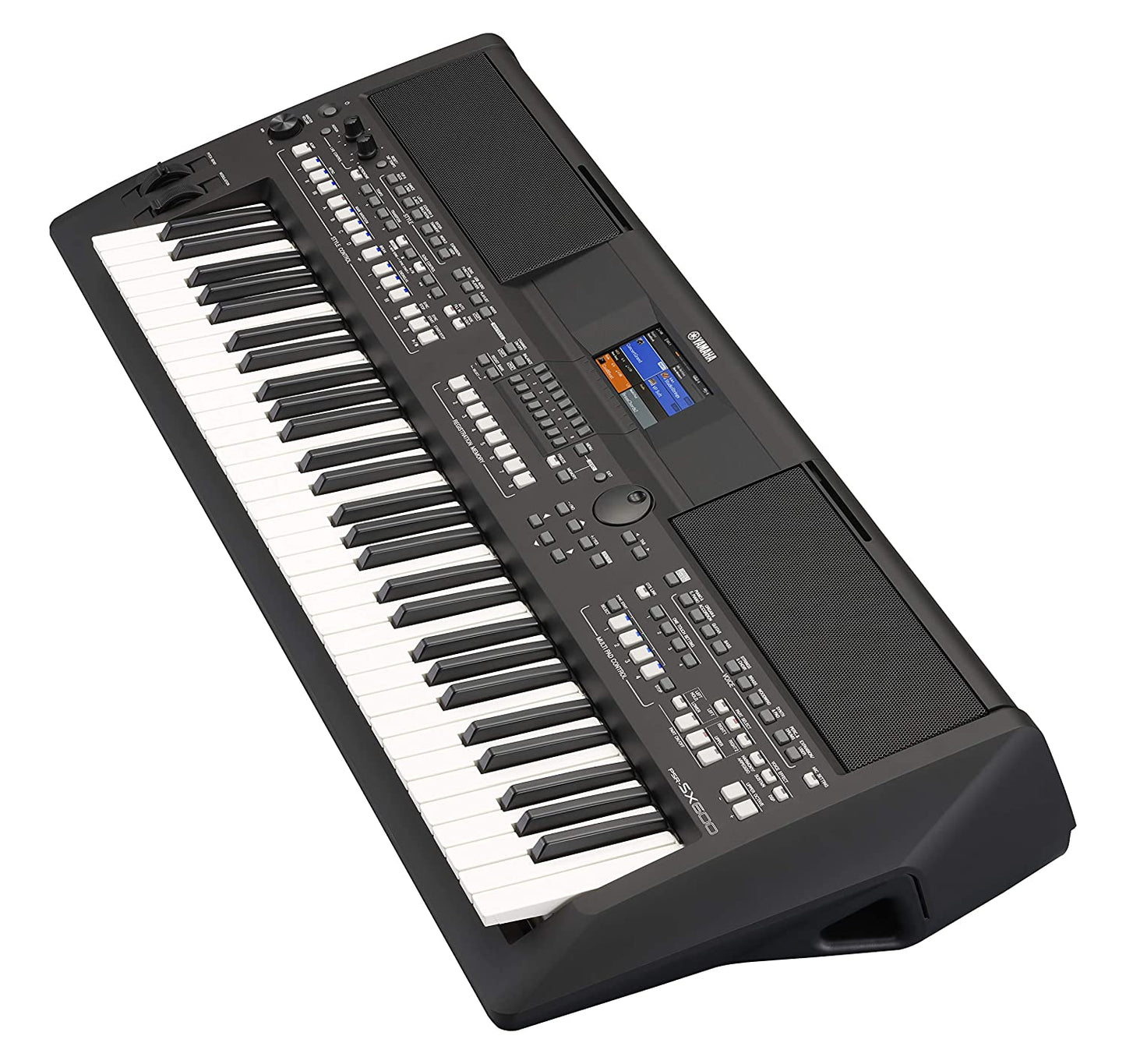 Yamaha PSR-SX600 Arranger Digital Workstation keyboard With Blueberry Case