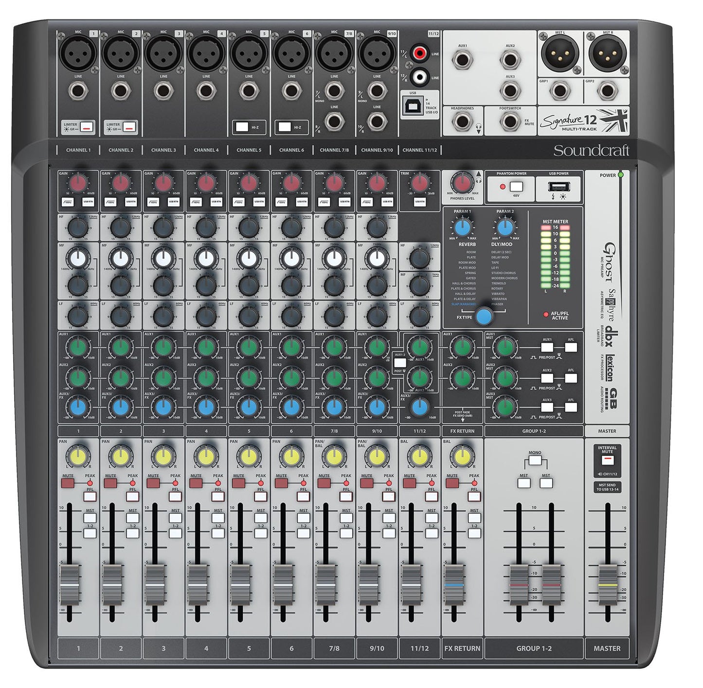 Soundcraft Signature 12MTK (Multitrack) Analog Mixer