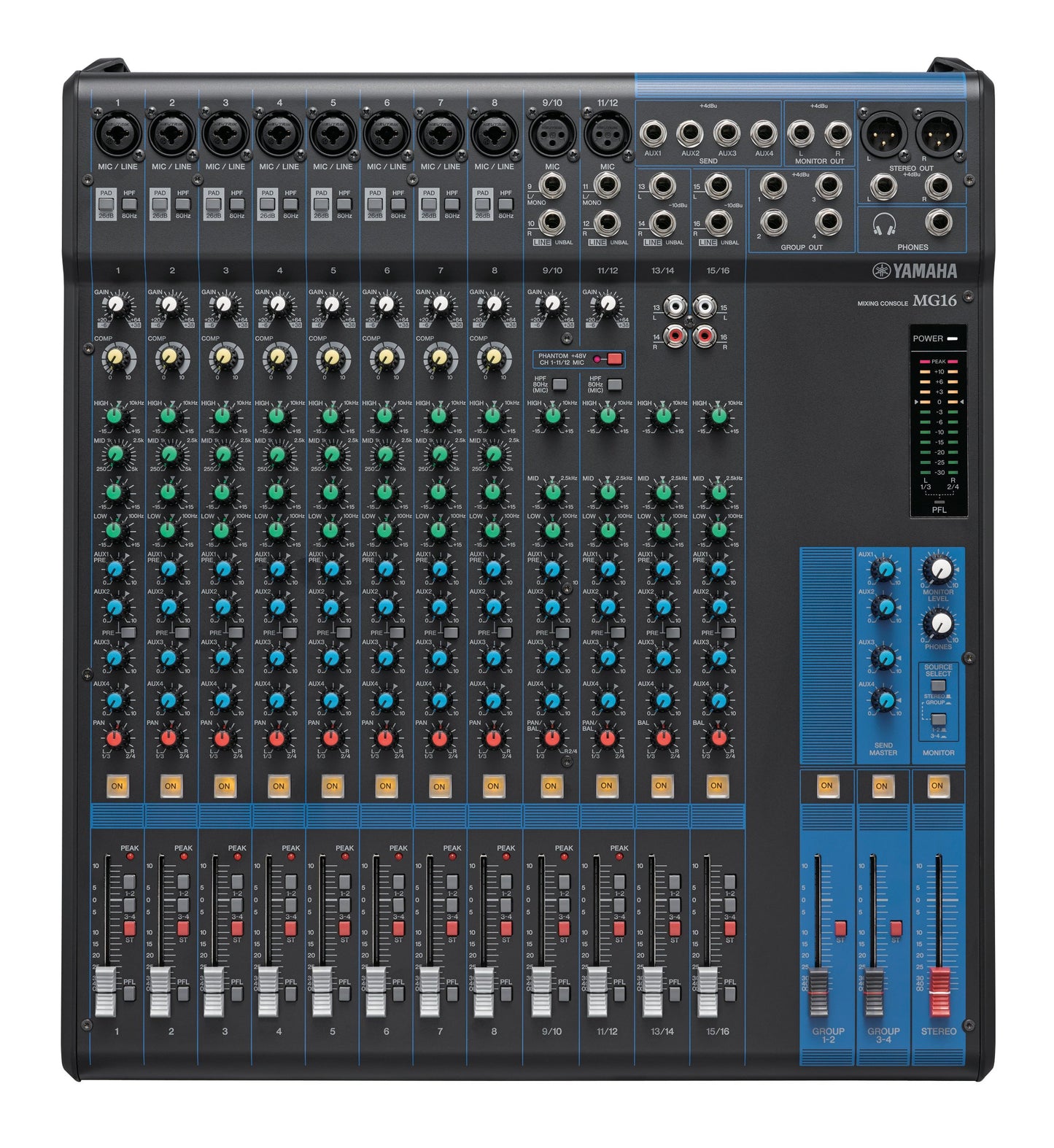 Yamaha MG16 | 16-Channel Mixing Console