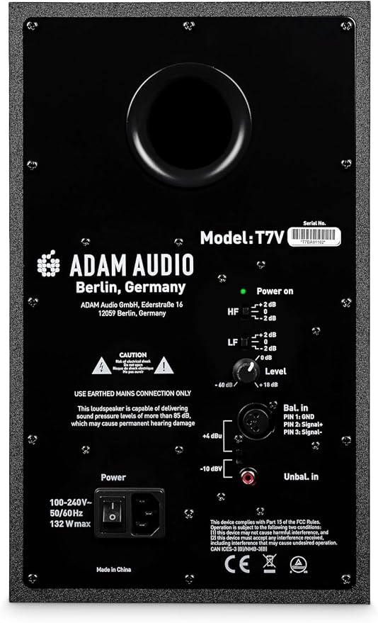 ADAM Audio T7V Active Studio Monitor - Image 2